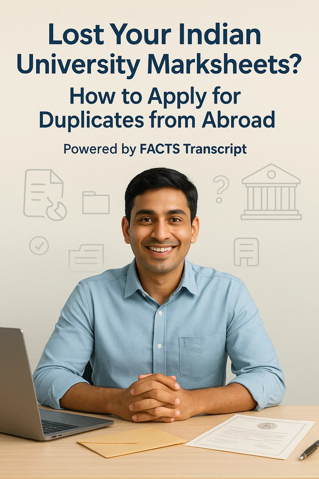 Lost Your Indian University Marksheets? How to Apply for Duplicates from Abroad